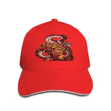 Унисекс бейсбольная Кепка Дальнобойщик Шляпа Для Взрослых ковбойская шляпа хип-хоп Snapback змея Тигр борьба геометрический