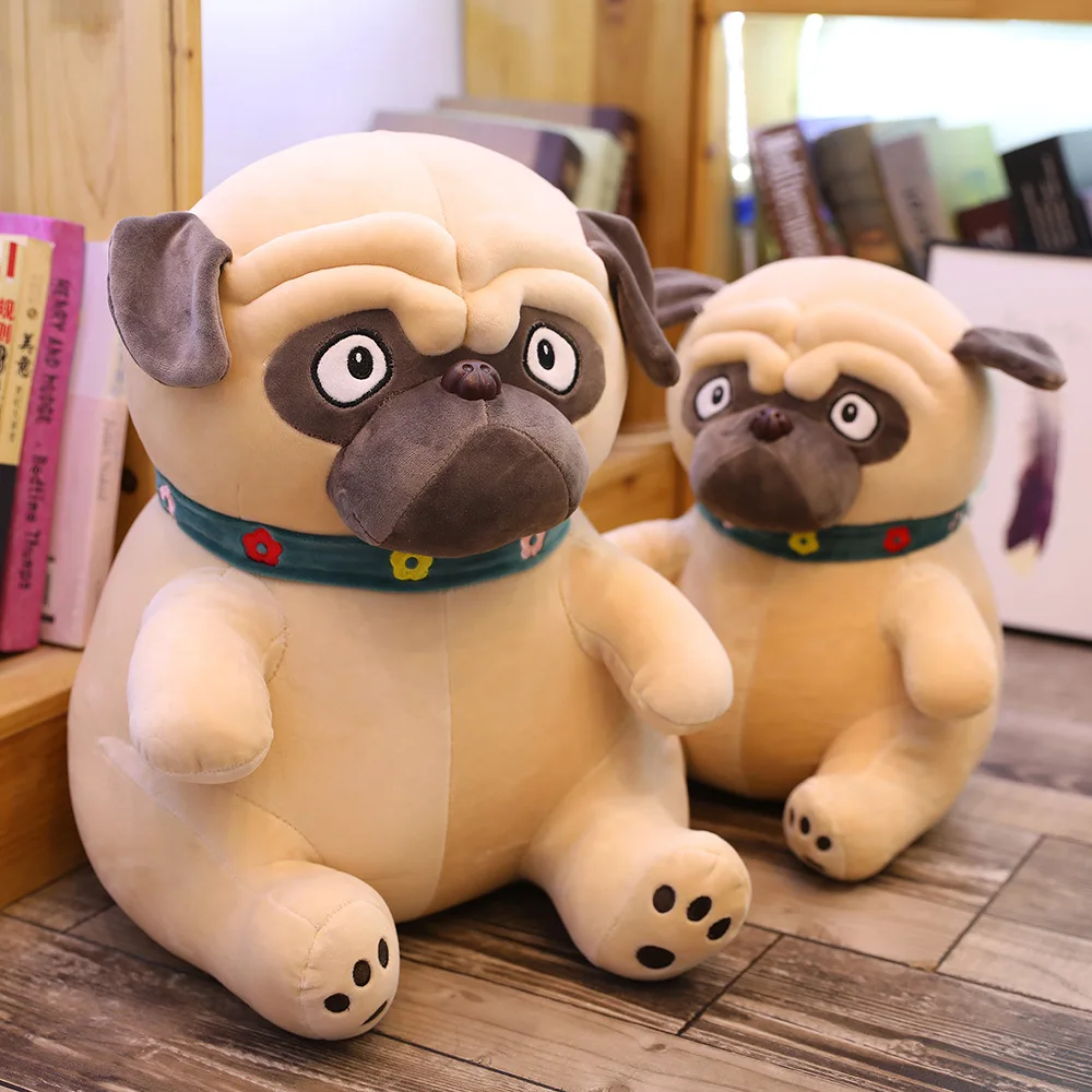 

Plush toy stuffed doll Simulation cute dog puppy shar-pei Dog birthday gift