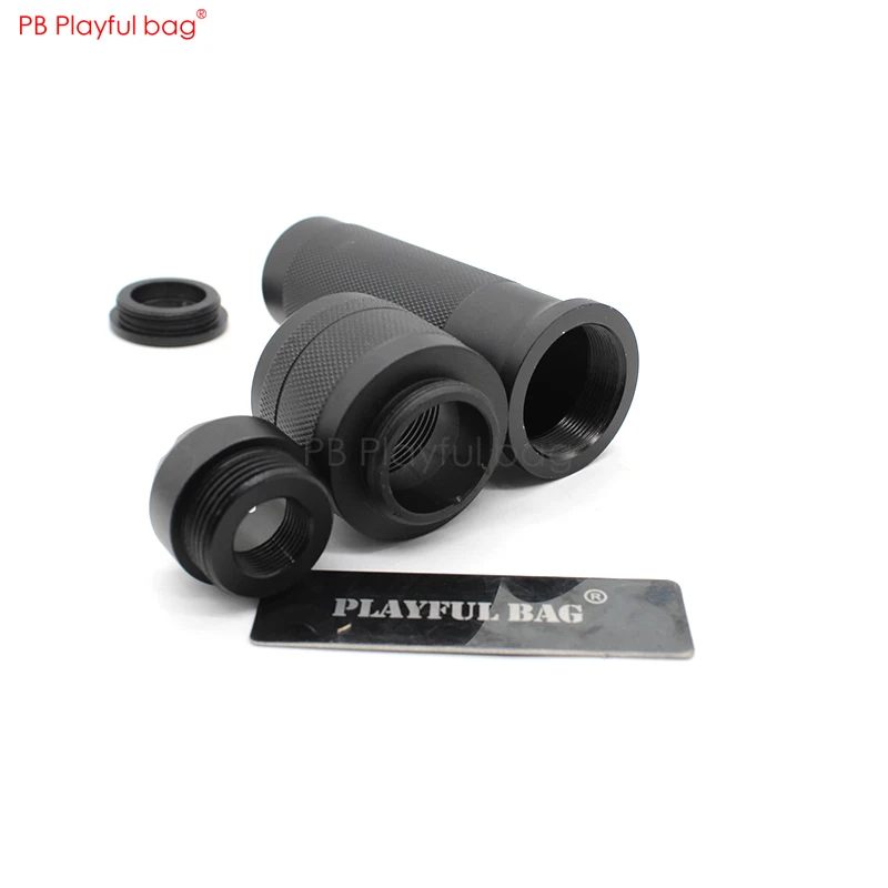 Игривый мешок PBS обновленный Материал глушитель cpak105/74 m Renxiang AK 19mm-direct-insert 14 мм Обратный зубы водяная пуля игрушечный пистолет QD87