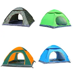 Горячая продажа Кемпинг туристическая палатка Водонепроницаемый палатка анти-УФ 2/3 человек складной Автоматический Открытый Сверхлегкий