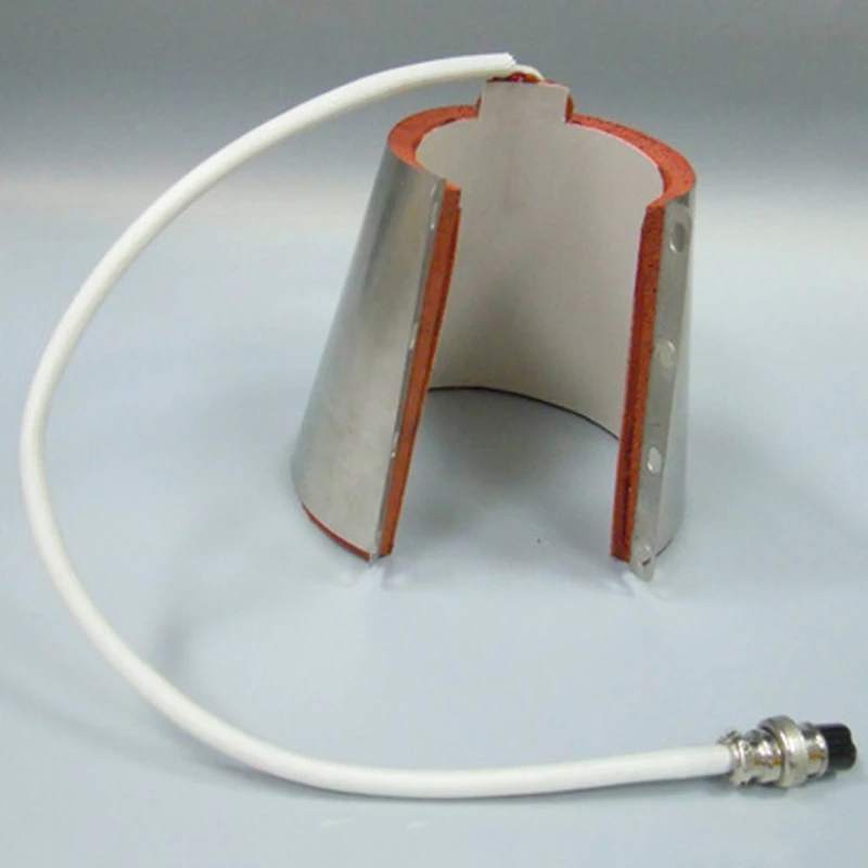  12Oz Small Cone Silicone High Temperature Resistance Sublimation Heat Press Machine Mug Heating Ele