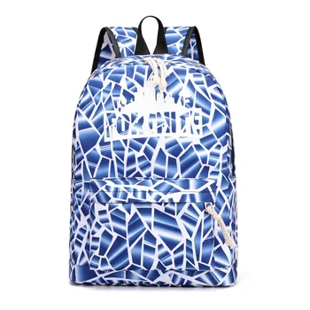 

Ins middle school students' schoolbag female Korean campus fluorescent backpack 2020 new junior high school students' Backpack