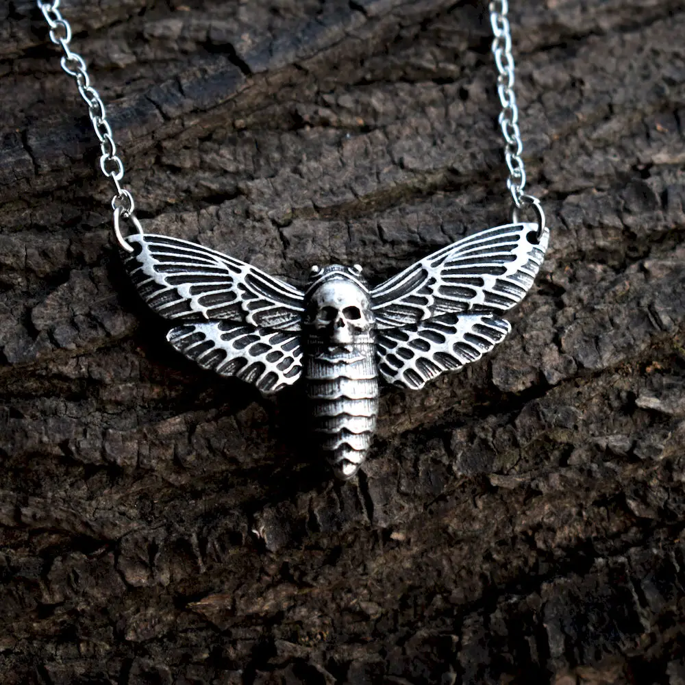 12pcs Night Moth Death's Head Hawkmoth Lover Gift For Women