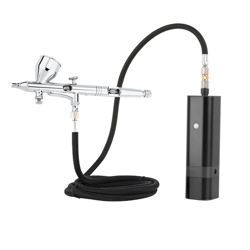 Integrated Mini Airbrush Barber Makeup Machine System Air Brush