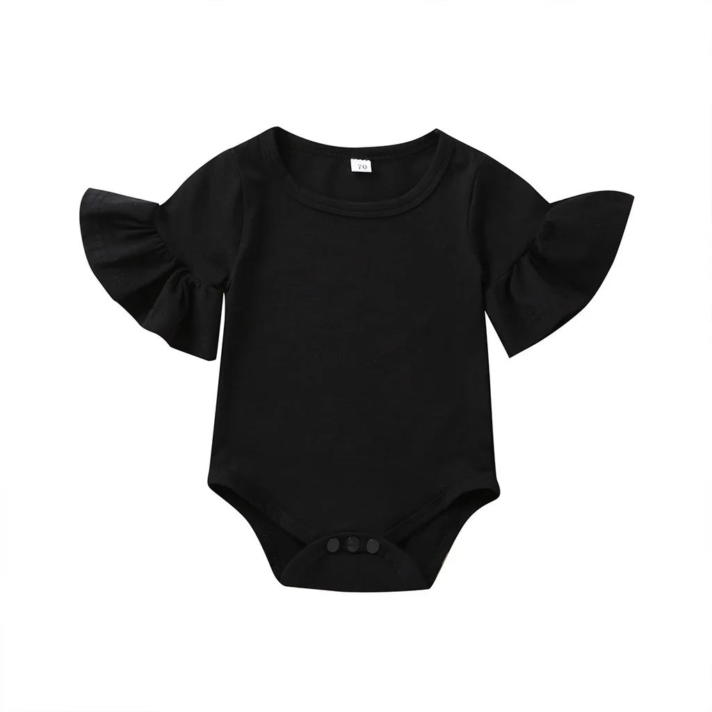Loozykit/Детский костюм для девочек; боди для новорожденных; детская одежда с короткими рукавами; Детский комбинезон с круглым вырезом; хлопковая одежда для малышей; комплекты для младенцев