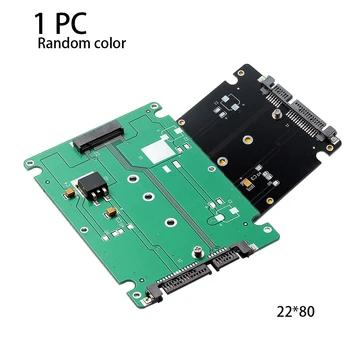 

SSD Adapter Card High Speed Desktop Expansion Add On Accessories Professional Converter Connector For Computer M.2 NGFF To SATA