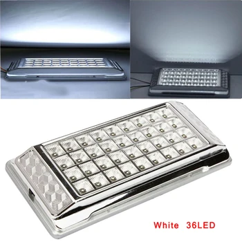 

36 LED Car Vehicle Dome Ceiling Roof Light White Interior Lamp 12V W/Screw 208*95*30mm Roof Light Accessories Car Lights