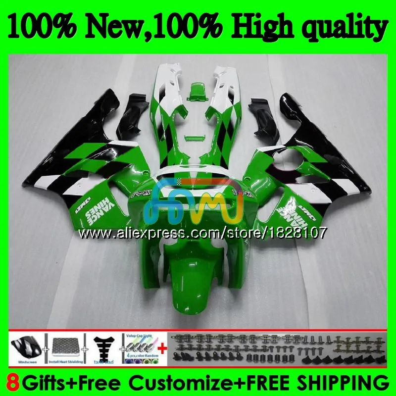 Корпус для ZX 636 600CC ZX-636 ZX636 ZX-6R 22BS. 8 ZX600 цвета: зеленый, черный ZX 6R ZX6R 94 95 96 97 1994 1995 1996 1997 обтекатель