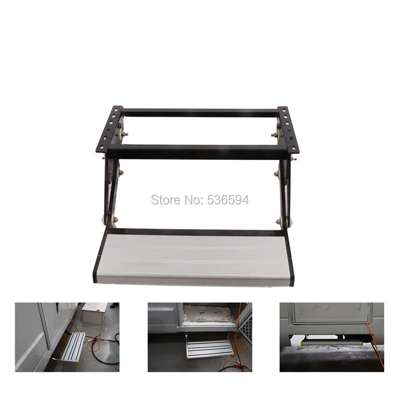 US $82.65 Manual Folding Ladder Step For Van And Motorhomes