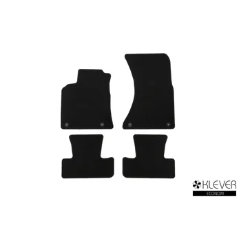 

Floor mats Klever econom Audi Q5 SUV automatic 2008-2016, implement. 4 PCs (textiles) (audio5)