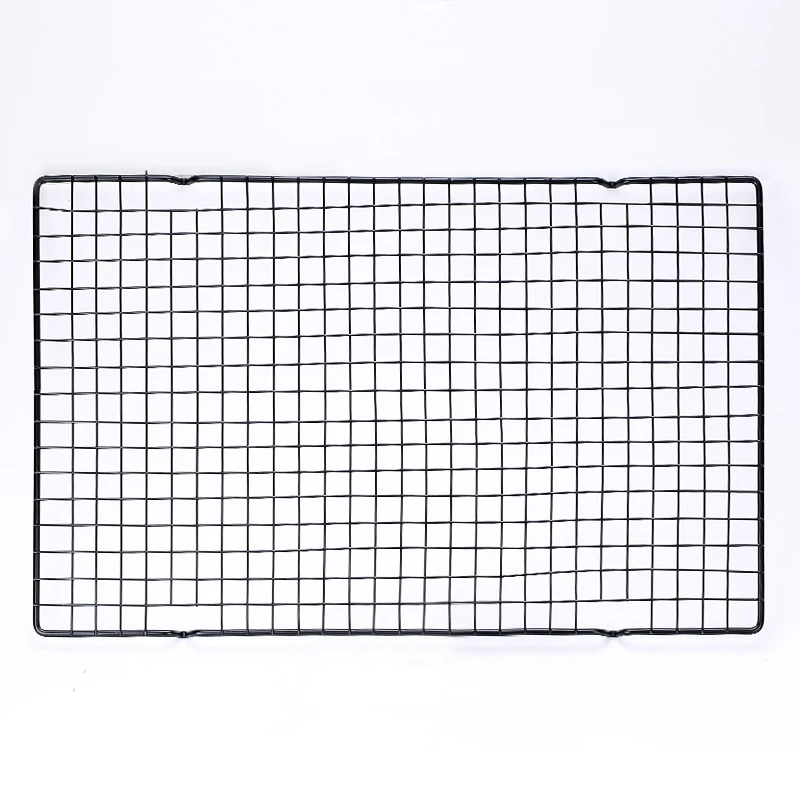FAISDU 1pcs Single Layer Stainless Steel BBQ Bread Cake Cooling Rack Drip Dry Rack Cooling Grid Baking Pan Household Baking Tool