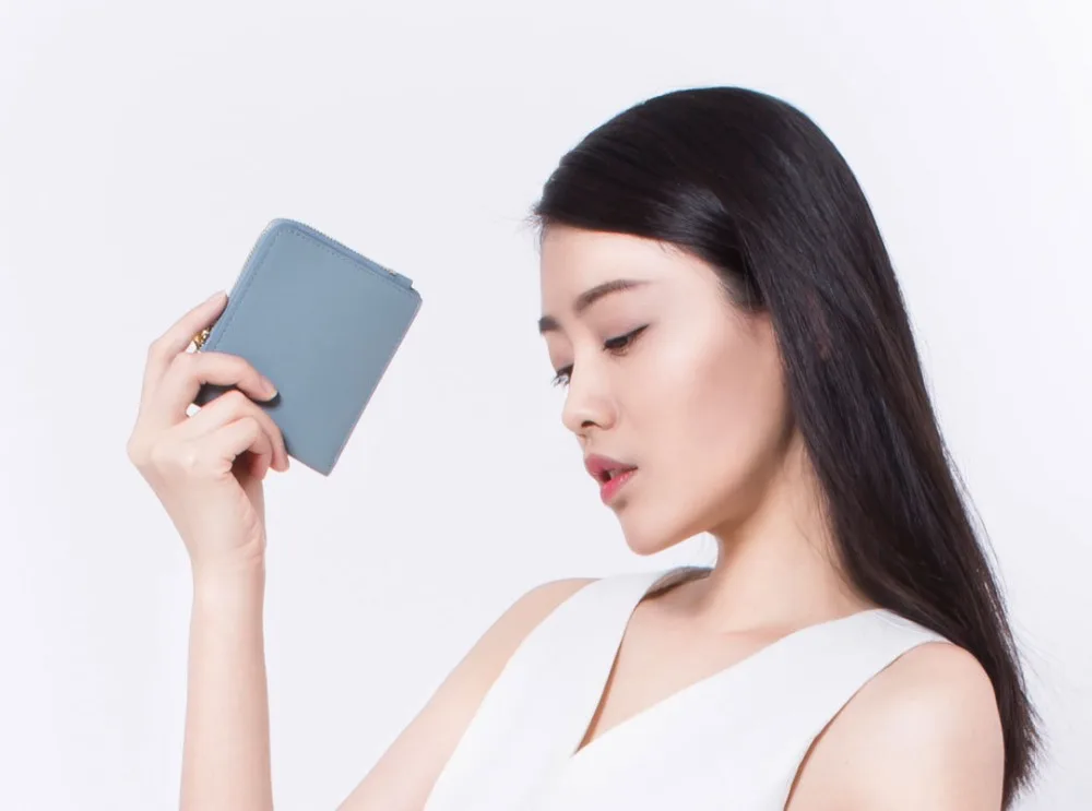 Xiaomi UREVO кошельки из натуральной кожи полный Griand мягкий кошелек для женщин стильный компактный держатель для карт
