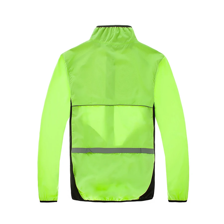Windproof Cycling Jacket Long Sleeve Breathable Bike Jersey wind coat reflective Bicycle clothing Men Women Jacket S-3XL