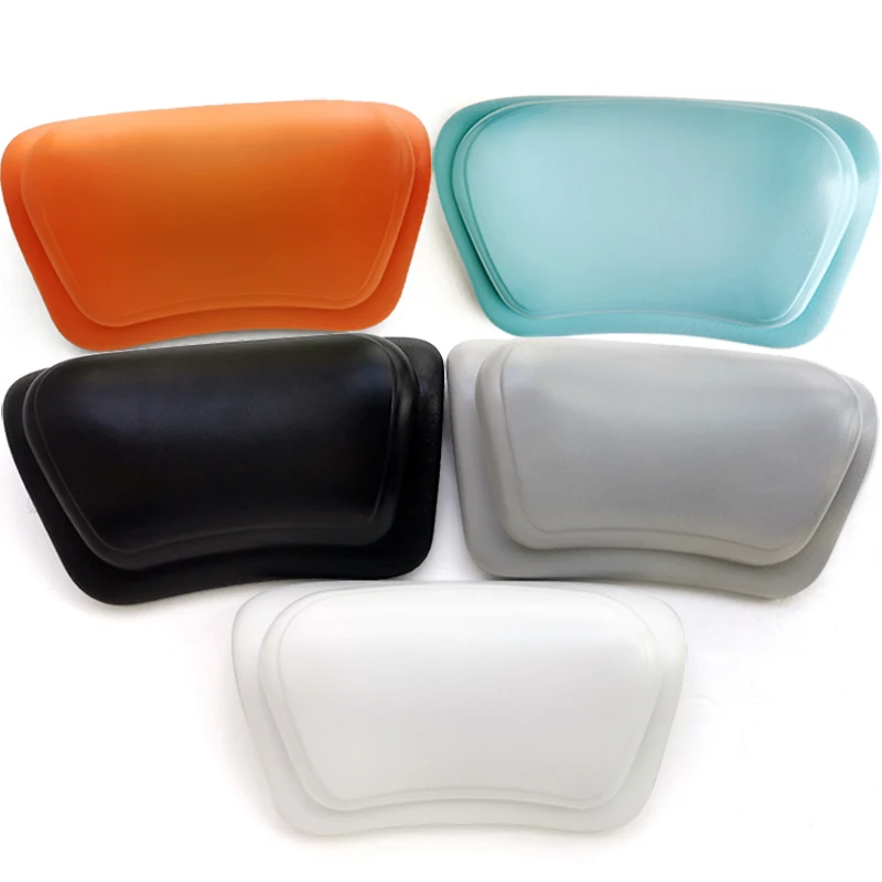 Soft Bathroom Pillow Bathtub Pillow To Bath Tub Headrest Non Slip Backrest Headrest Bathtub Accessories Spa Bath,bath pillow