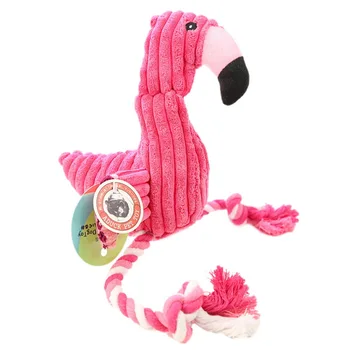 

Squeaky Fun Dogs Animal Shape Toys Gift Set Large Non Stuffed Rabbit Honking Squirrel for Dogs Chew Squeaker Dog Red Bird Toys