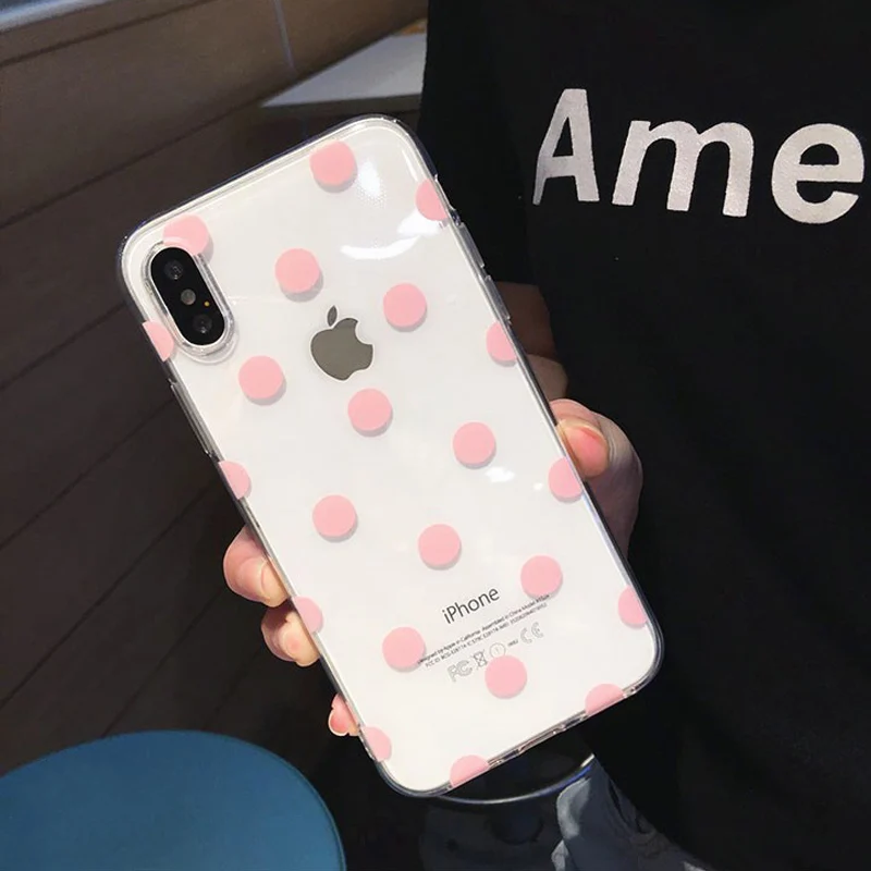 Прозрачный чехол для iPhone X 11 7 8 Plus XR 11Pro XS Max|Бамперы| |