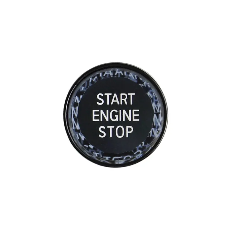 Двигатель автомобиля кнопка зажигания для BMW X5/6 plus/7 нажатием одной кнопки автомобиля стоп старт стильная кнопка Зажигания для автомобиля с украшением в виде кристаллов бесключевого доступа Системы иммобилайзер