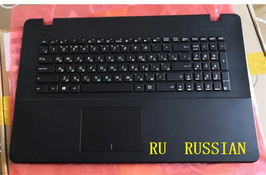 Teclado Portátil ru Eua para Asus K751nv R752 R752l F751 X751l X751la X751lav X751ld K751 X751lk X751ln X751sa com c Cover - Imagem 2