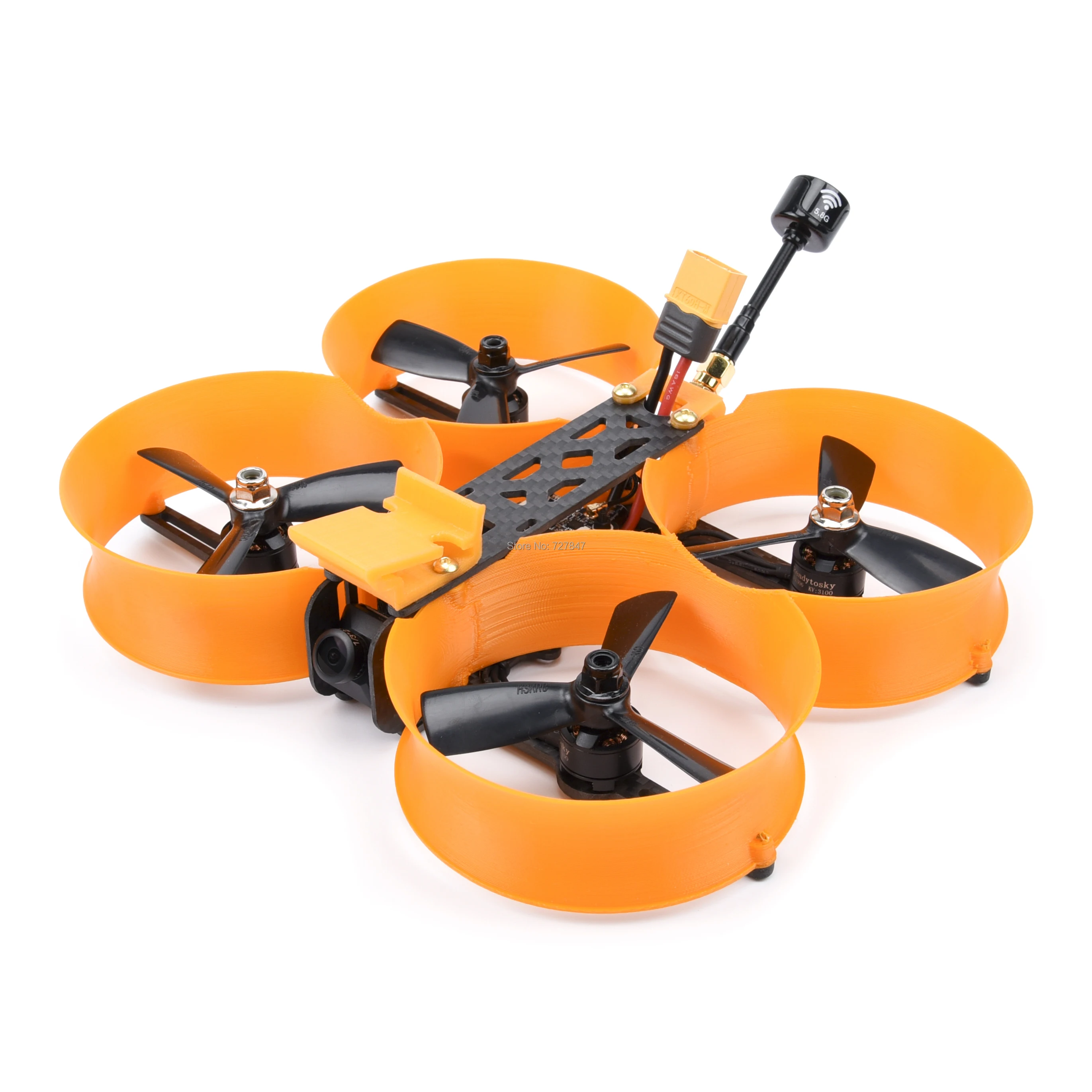 Пончик 3 дюйма 140 140 мм Рамка из углеродного волокна 1306 кв мотор 25A BLHELI_S ESC Mini F3/F4 управление полетом FPV гоночный Радиоуправляемый Дрон