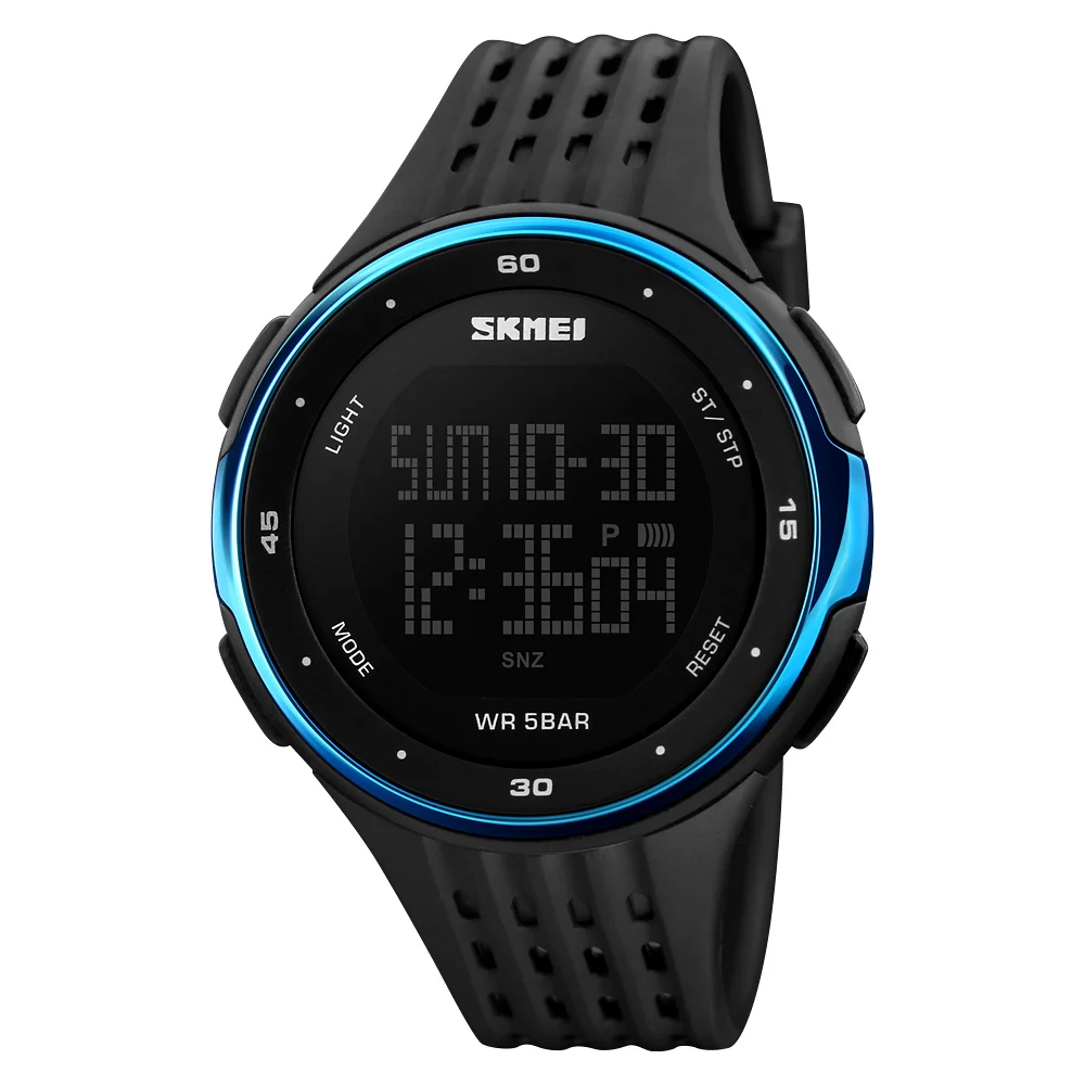 

SKMEI Military Outdoor Sport Smart Homme Watch Men Chronograph 5Bar Waterproof LED Digital Alarm Clock Watches Hombre Reloj