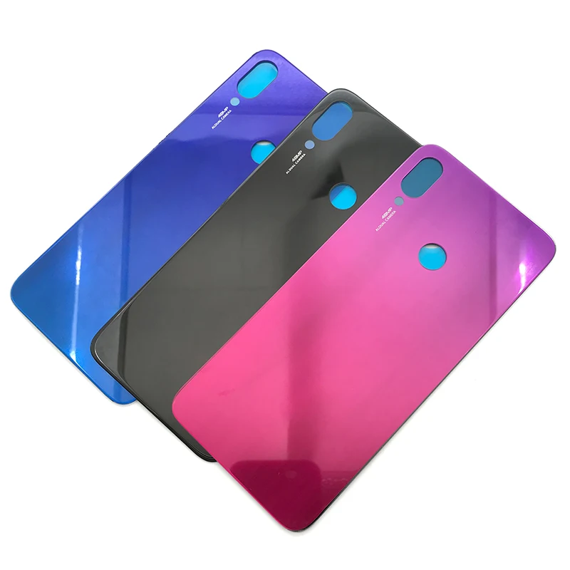 Для Xiaomi Redmi Note 7 Pro батарея задняя крышка стекло задняя дверь замена наклейка на жилье клей