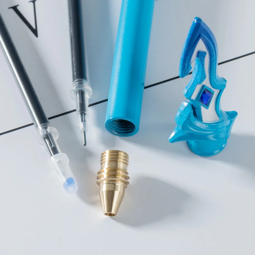 Anime Genshin Impact Cosplay Stationery Weapons Tartaglia Arataki Itto Raiden Shogun Thomas Sword Sign Pens Props