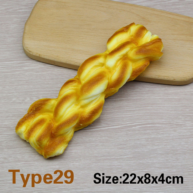 Fake Bread Ornaments French Baguette Cake Bakery Craft Kids easter Decor Toy Donuts Simulation Bread Kitchen Model