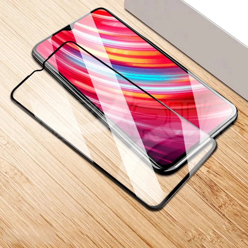 Закаленное защитное стекло 9D для Xiaomi Redmi 8 8A 7 7A K30 Note 8T 9S 9 Pro Max|Защитные стёкла и