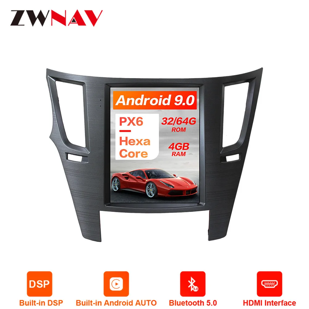 Perfect PX6 4GB DSP Tesla style Android 9.0 Car GPS Navigation For Subaru Legacy Outback 09to14 head unit multimedia radio tape recorder 0 Perfect PX6 4GB DSP Tesla style Android 9.0 Car GPS Navigation For Subaru Legacy Outback 09to14 head unit multimedia radio tape recorder 0