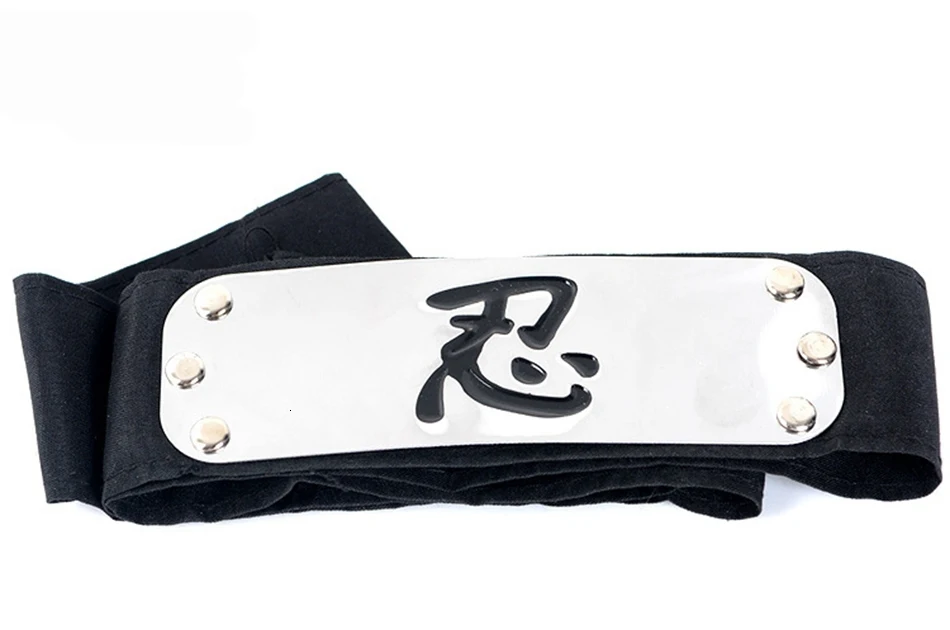 Anime Headband Leaf Village Logo Konoha Cosplay Costume Accessories