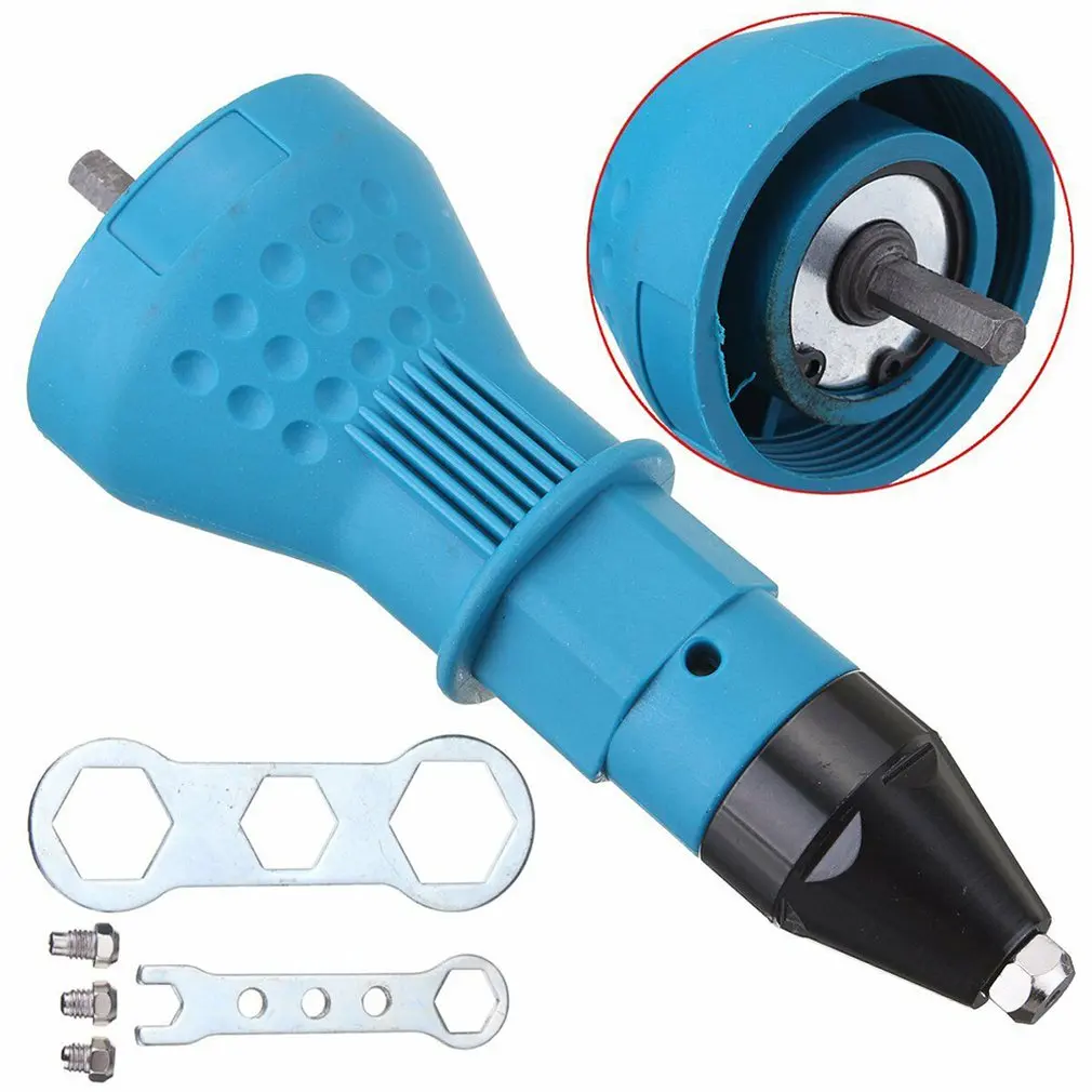 

Multi-Function Electric Pneumatic Hex Rivet Gun Conversion Head Riveted Blind Rivet Electric Drill Electric Rivet Gun