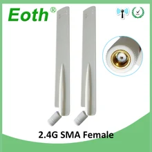 5 шт. 2,4 ГГц антенна wifi real 8dBi RP-SMA Female 2,4 ГГц антенна wi fi 2,4 г антенна антенны для беспроводной wi-fi роутера