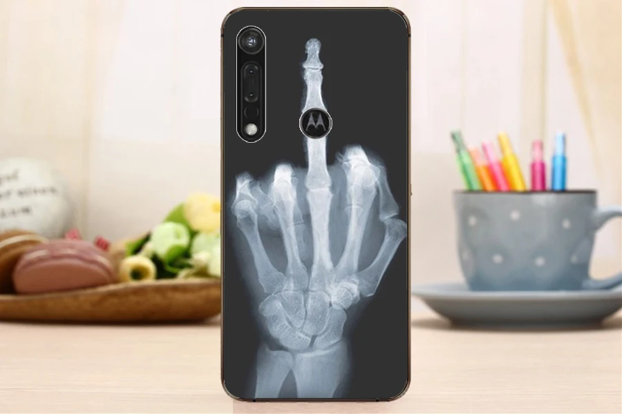 Чехол с узором для Moto One MACRO 6,2 дюймов, мягкий ТПУ чехол для телефона, задняя крышка для Moto One Macro Funda Coque