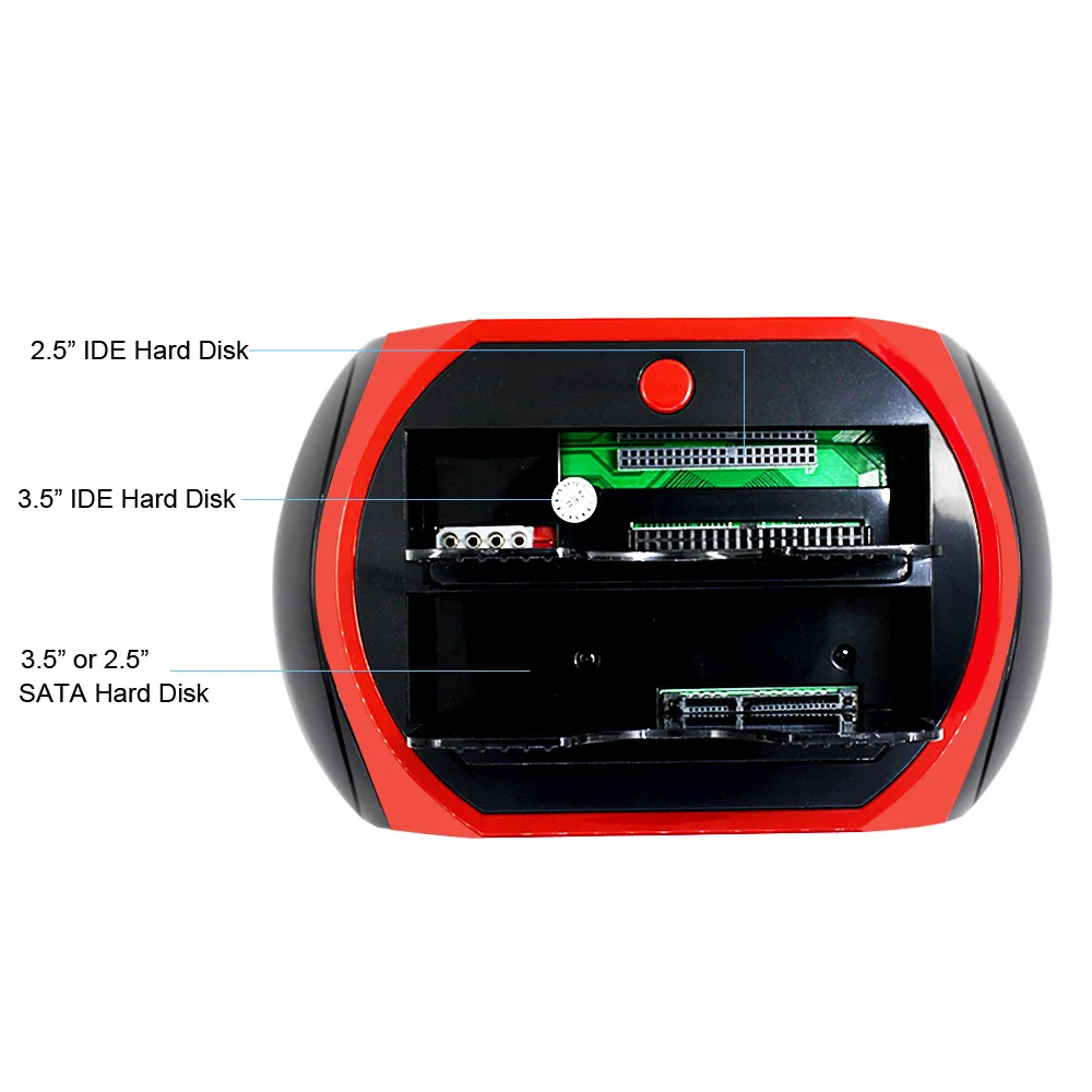 Док станция для всех в 1 HDD внешний корпус жесткого диска USB 2 0 5 &quot3 5&quot IDE SATA 4 ТБ