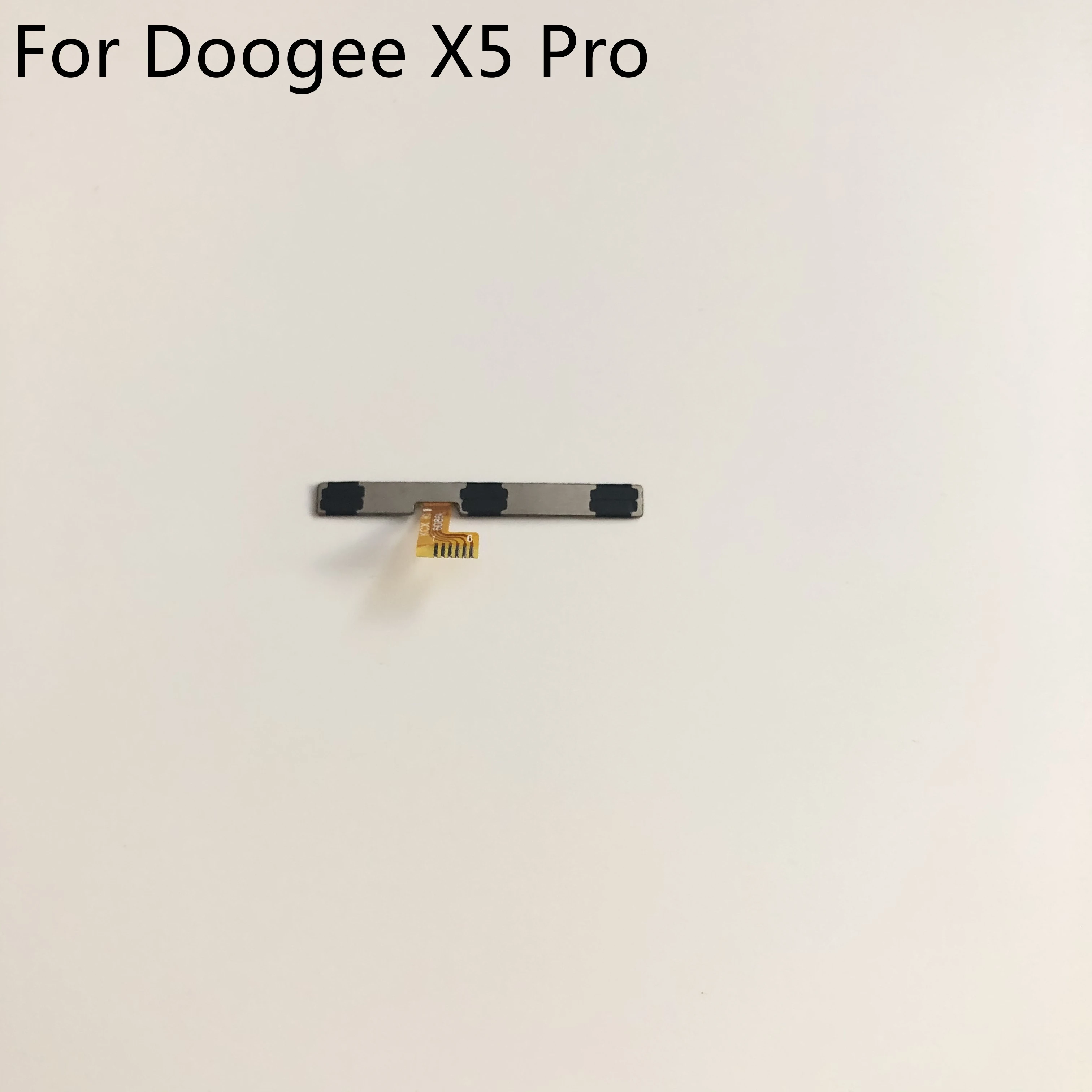 Бывший в употреблении телефон с кнопкой громкости гибкий кабель FPC Для Doogee X5 Pro
