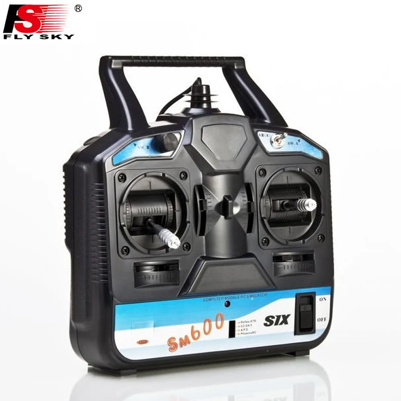Flysky FS SM600 RC SM600 시뮬레이터, 6 채널 비행 시뮬레이터, G4, G3.5, Phoenix 2.5 ...