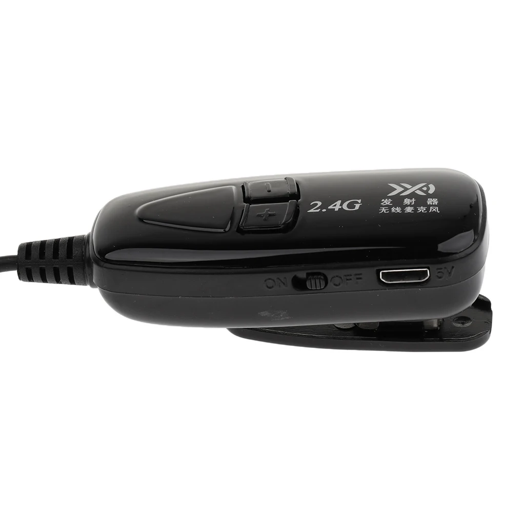 

2.4G Universal Wireless Handsfree Clip On Mic for Audio Amplification