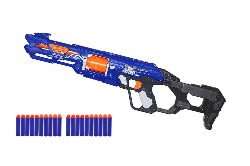 

Manual Soft Bullet Gun Long Gun Toy Gun
