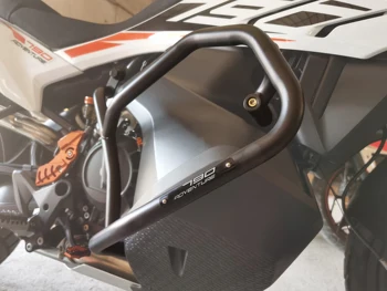 

Iron Motorcycle Crash Bar Frame Engine Guard Frame Protection For KTM 790 Adventure 790 ADVENTURE R/S 2019-2020 790 ADV 790 ADVR