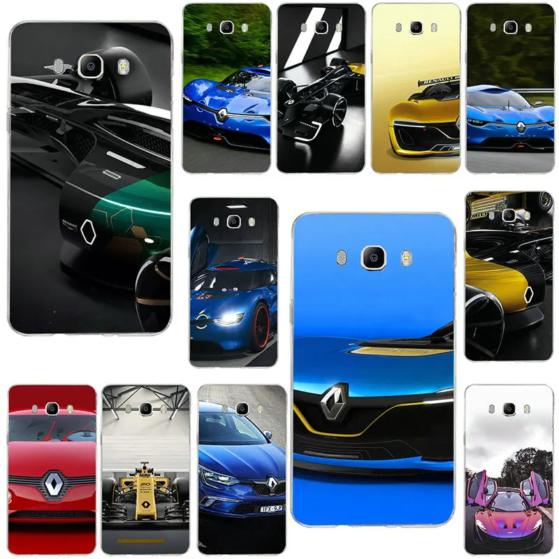 Чехол с логотипом Renault Concept для Samsung Galaxy Core A3 A5 A7 A8 A9 A9S Star 2016 2017 2018 Pro мягкий
