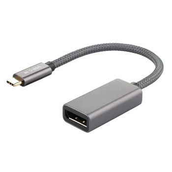 

USB C To DisplayPort(4K@60Hz), Thunderbolt 3 To DisplayPort Cable Compatible with Mac-Book Pro 2017/2016/Pro, Galaxy S10/S9/S8