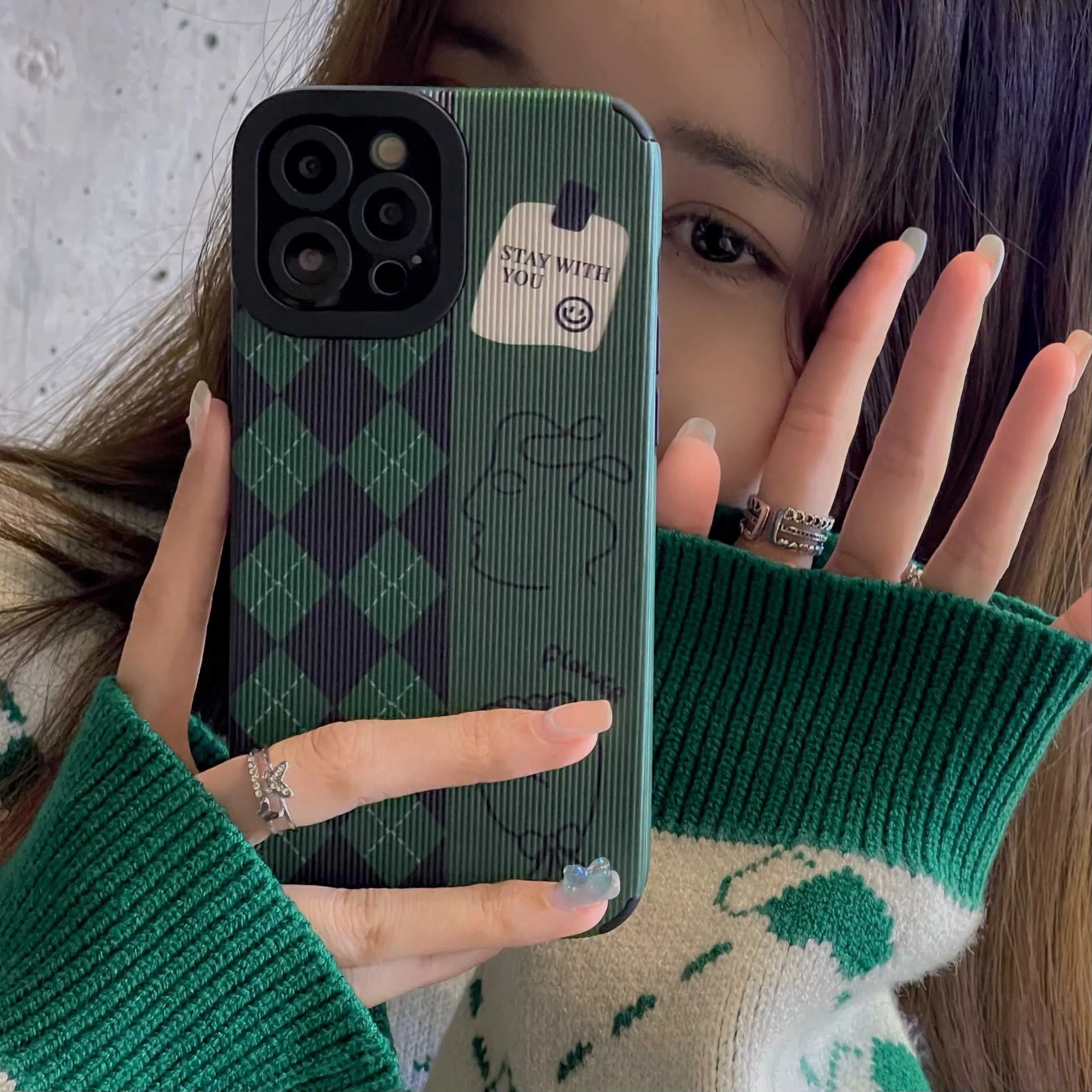 Забавный Мягкий силиконовый чехол со смайликом для телефона iphone 13 11 12 Pro Max