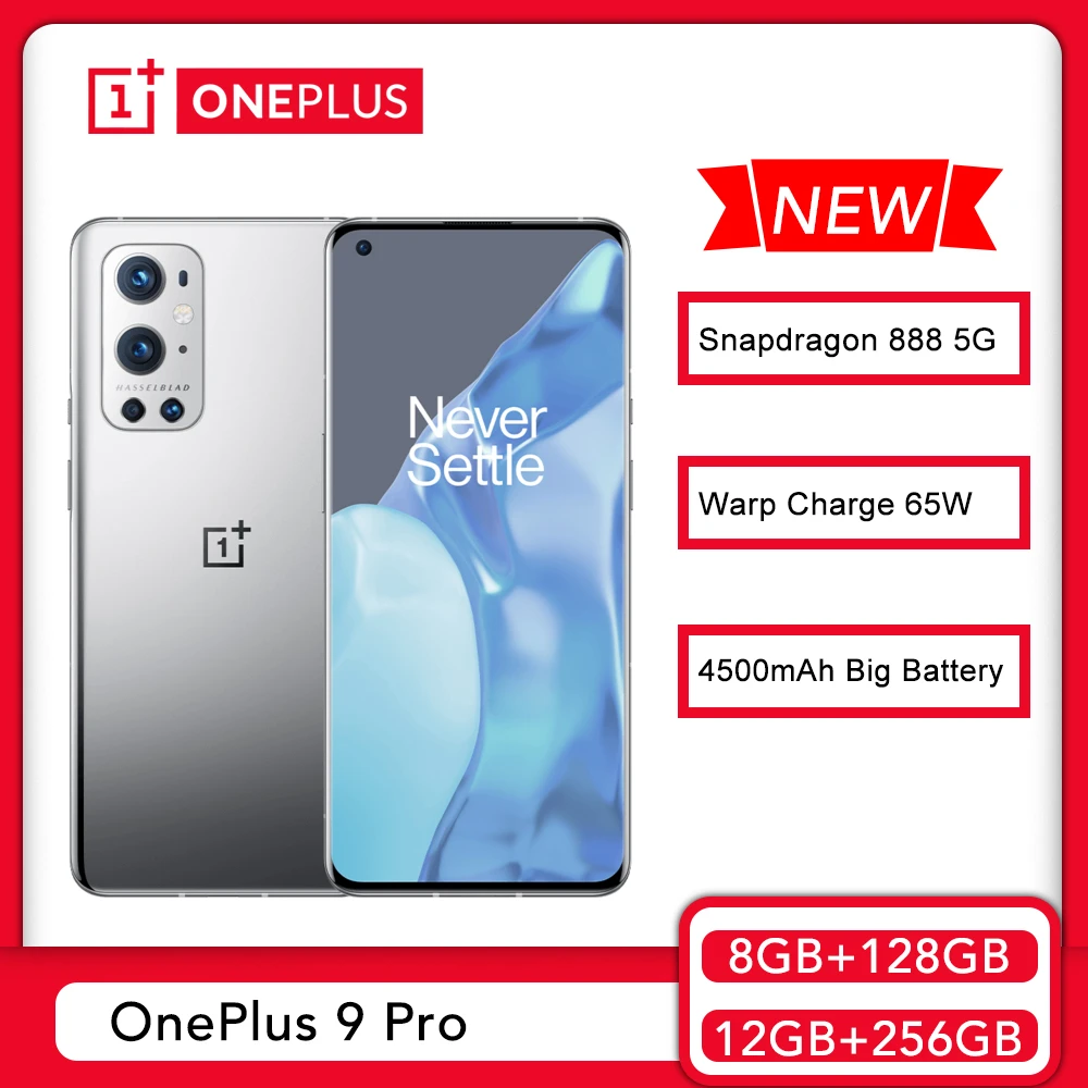 best phone of oneplus Global ROM OnePlus 9 Pro 5G Smartphone Snapdragon 888 120Hz Fluid Display 2.0 Hasselblad 50MP Ultra-Wide Oneplus 9pro Phone best phones in oneplus