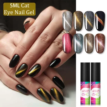 

WHID CHICL Fantasy Cat Eye Gel Nail Polish Magnetic Magnet Nail Art Gel Polish Soak Off Long Lasting Nail Art LED Gel Varnishes