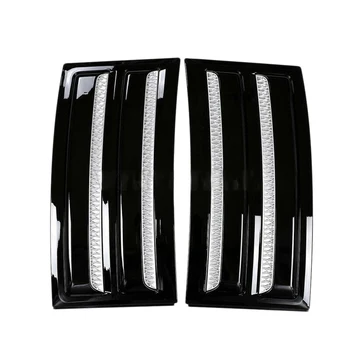 

1Pair Marker Fender Side Air Vent Outlet Grille Trim Cover ABS Fit for Land Rover Range Rover L405 2013 2014-2016 2017 2018 2019