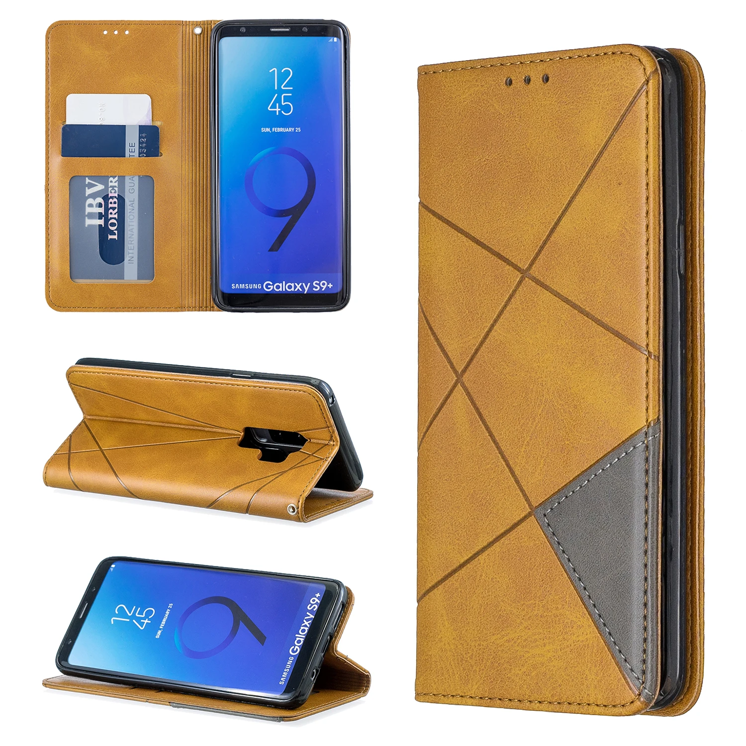 

Wallet Case For Samsung Galaxy S9 S9 Plus Case Luxury PU Leather Magnetic Flip Cover for Samsung Galaxy S9 Plus Phone Cover