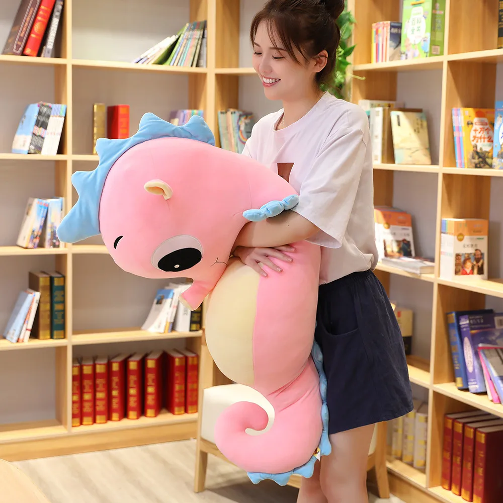 

SOURCE Customizable New Style Children Plush Toys Hippocampus Pillow Large Size Doll Birthday Creative