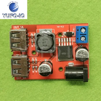 

Free Ship 1PCS 9V/12V/24V/36V to 5V Step-down Module DC-DC Car Charger Solar Energy 3A Voltage Stabilization