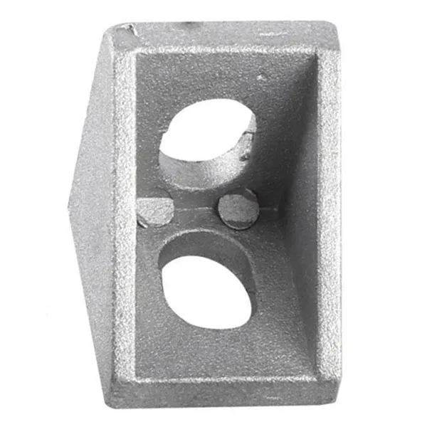 10 Pcs Aluminum Corner Bracket, L Shape Right Angle Joint Bracket Fastener Home Hardware for 20mm Aluminum Extrusion(20mmx
