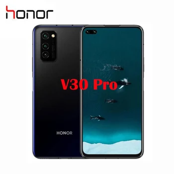 

Official New Original Honor V30 Pro Smartphone 6.57‘’ Kirin 990 5G Octa Core Android 10 NFC 4100mah Wireless charge Google Play